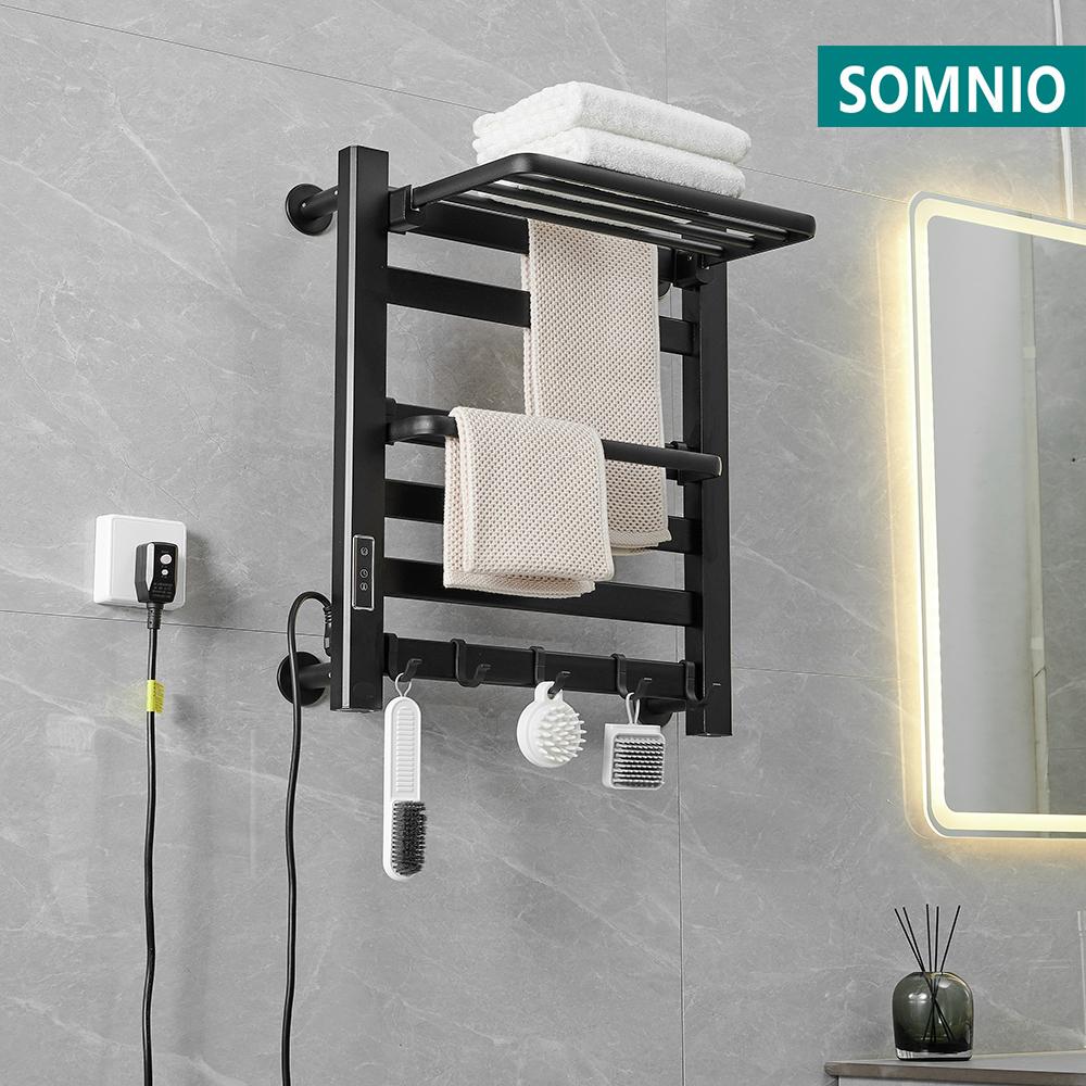 Điện Máy Sấy Khăn Ấm Cắm EU Nhà Thông Minh Giá Treo Khăn Kệ Phụ Kiện Phòng Tắm Cho Phòng Tắm