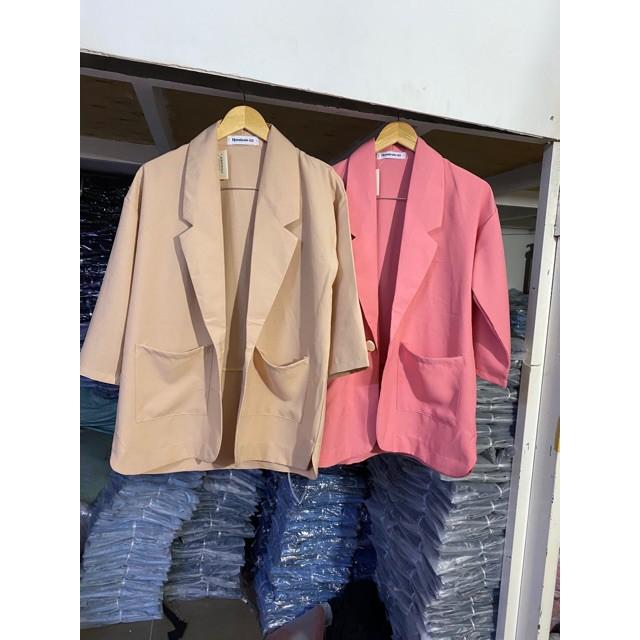 Áo vét nữ blazer nữ 4 màu size 50-70kg