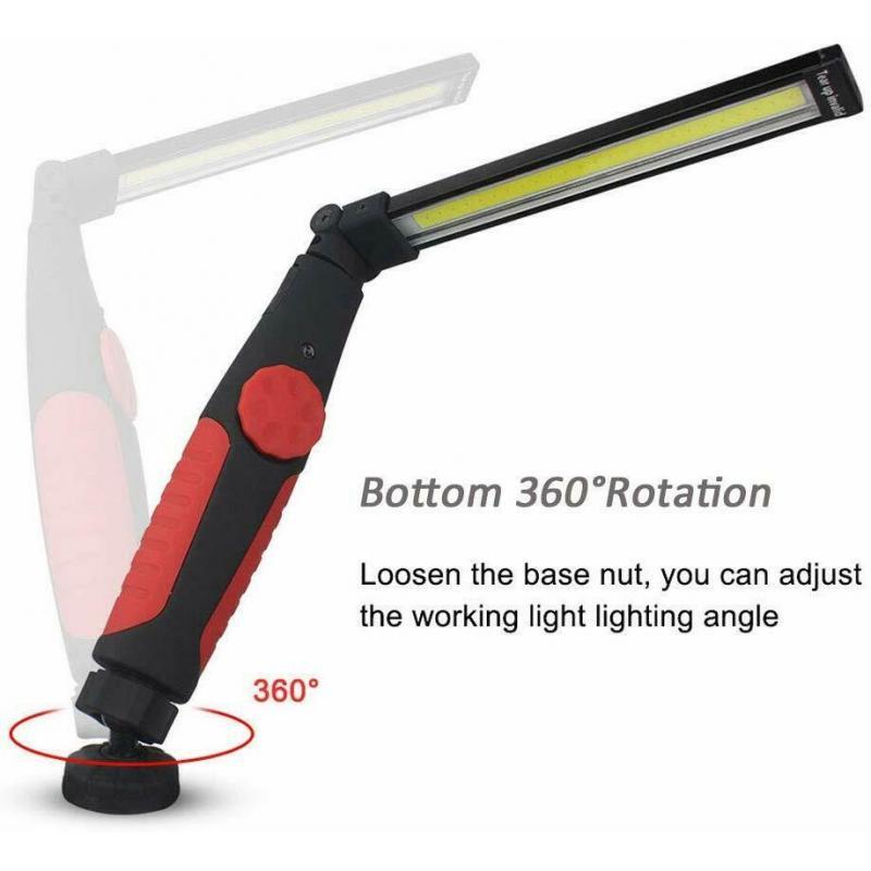 LED COB Handheld Work Light Lamp Car Repair Work Light