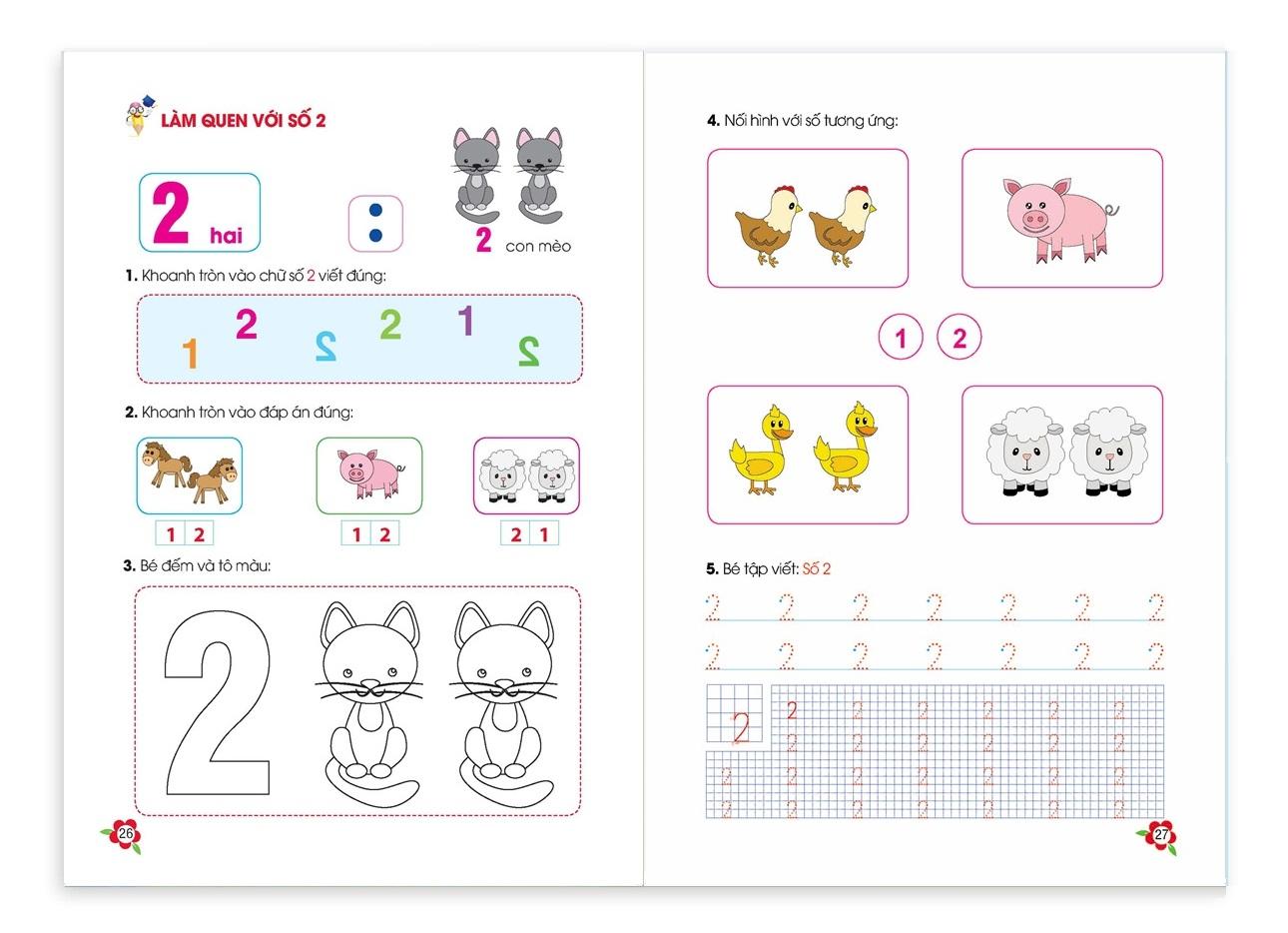 Sỉ 10 bộ Toán Tư Duy Cho Trẻ 4 - 6 Tuổi - Học Mà Chơi, Chơi Mà Học