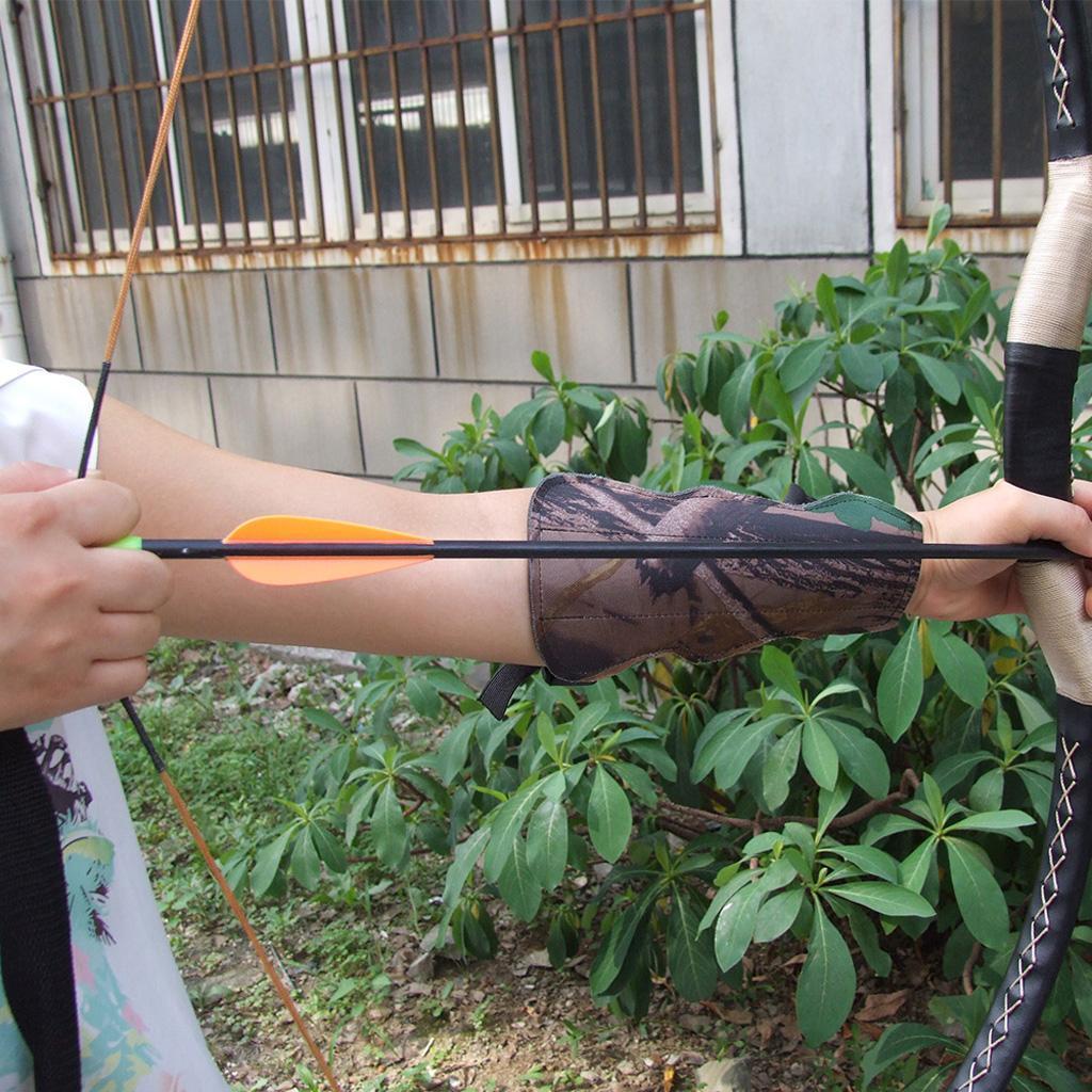 Camo Hunting Archery Arm Guard Safe Protection