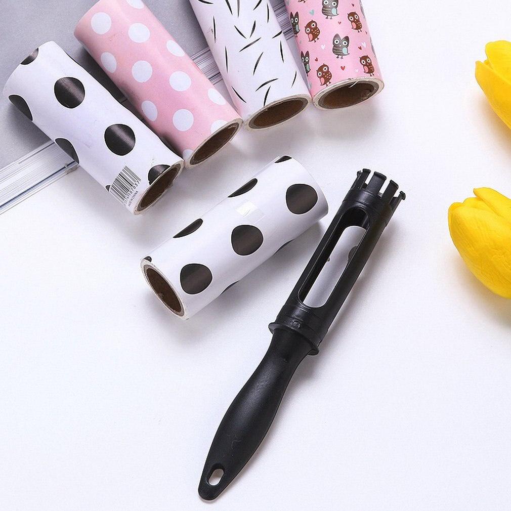 Lint Roller Mini Tearable Clothing Roller Sticky Hair Rolling Dust Paper To Clothes Dust Remover 30 Tear