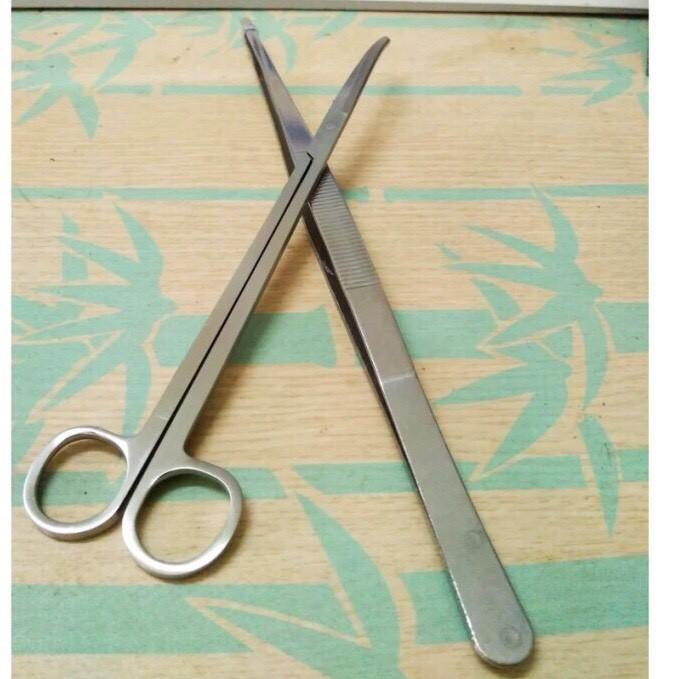 Bộ Kẹp và kéo trồng cây thủy sinh