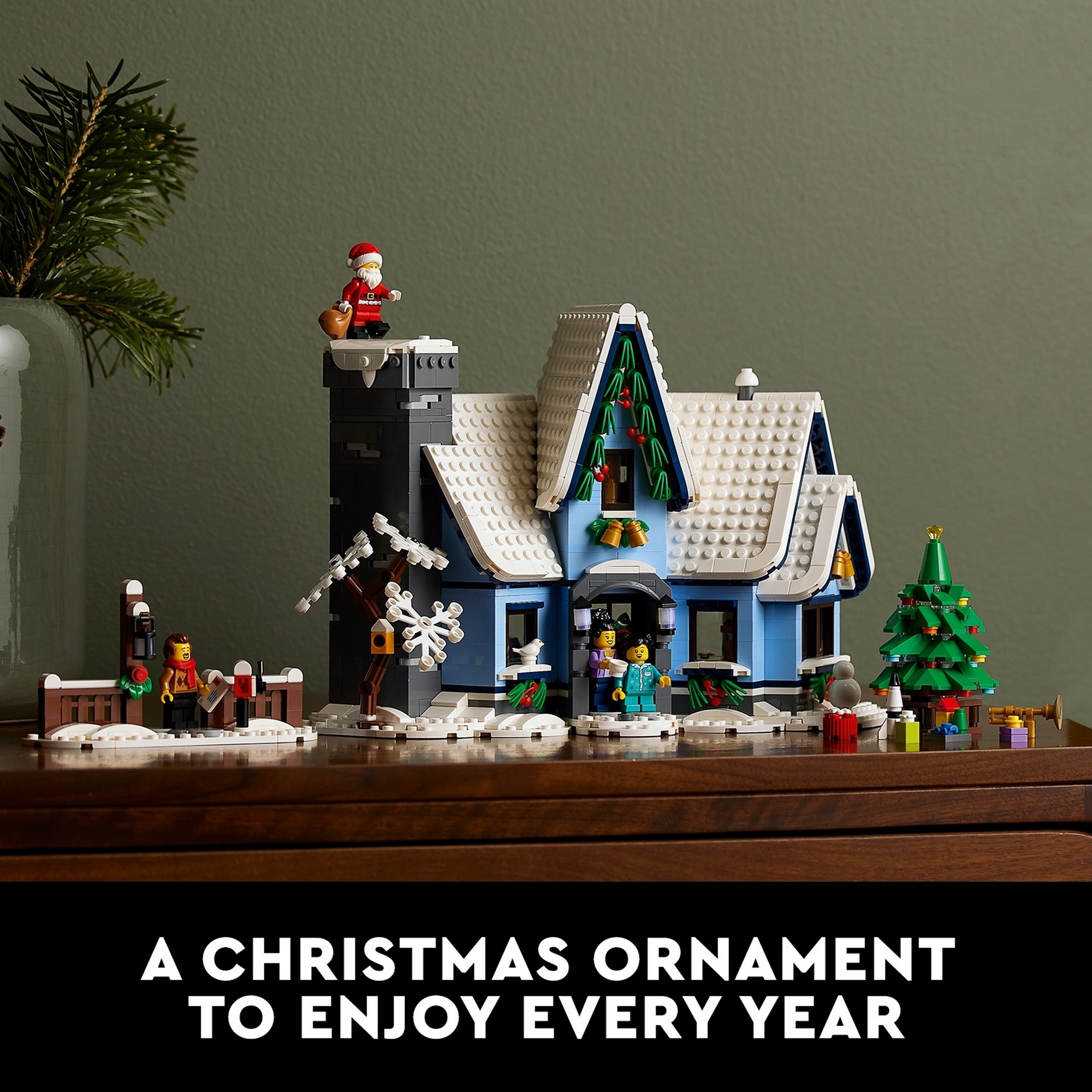 LEGO ADULTS 10293 Chuyến Ghé Thăm Của Ông Già Noel (1445 chi tiết)