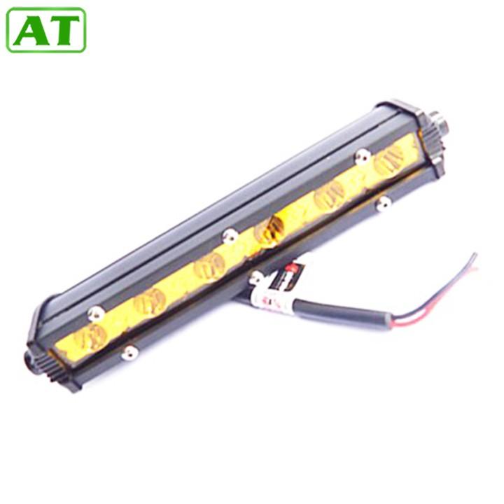 Đèn Led Bar Trợ Sáng 6 Bóng 18W Dài 18cm Ánh Sáng Vàng
