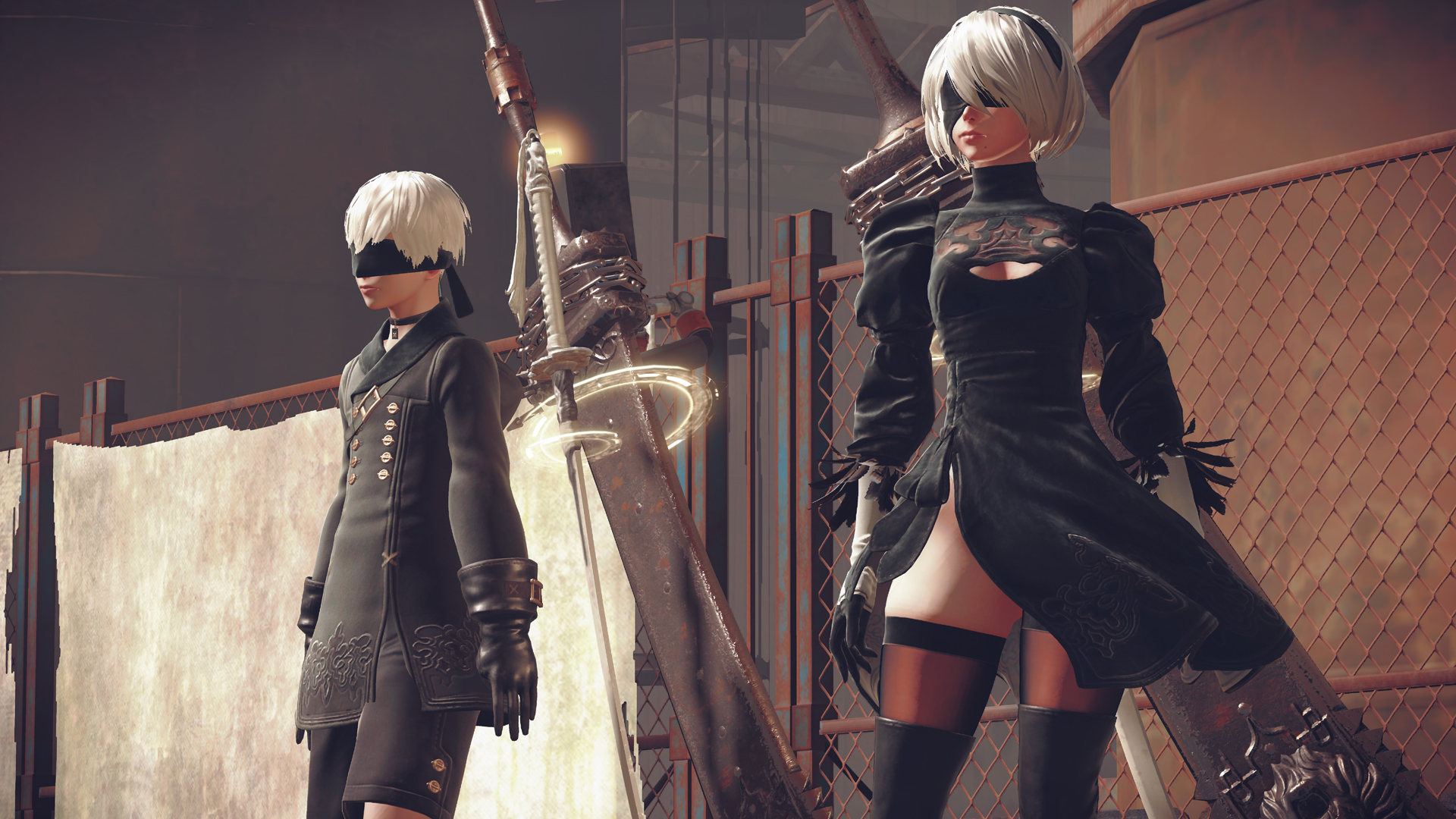 Đĩa Game PS4 Nier Automata Game of The Yorha Edition Hệ EU - Hàng Nhập Khẩu