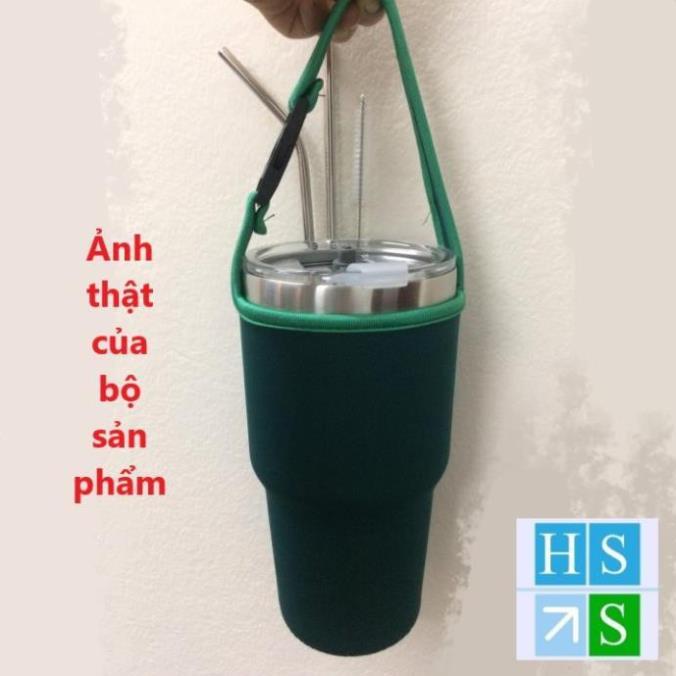 Ly giữ nhiệt Thái Lan 900ml Bình cốc cách nhiệt inox 304 cao cấp - HS Shop