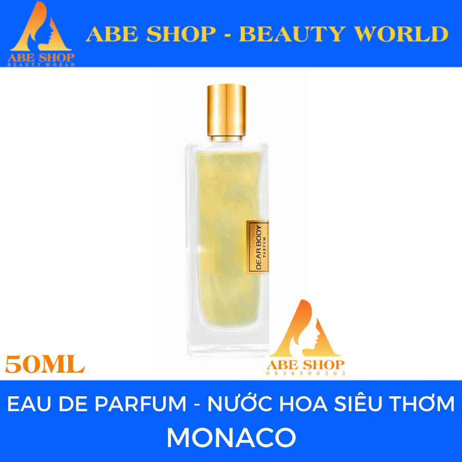 Nước Hoa DEAR BODY 50ml - Dạng Kim Tuyến Lấp Lánh - Hương Thơm Quyến Rũ - Ngọt Ngào - Hấp Dẫn - Lưu Hương Tới 12h