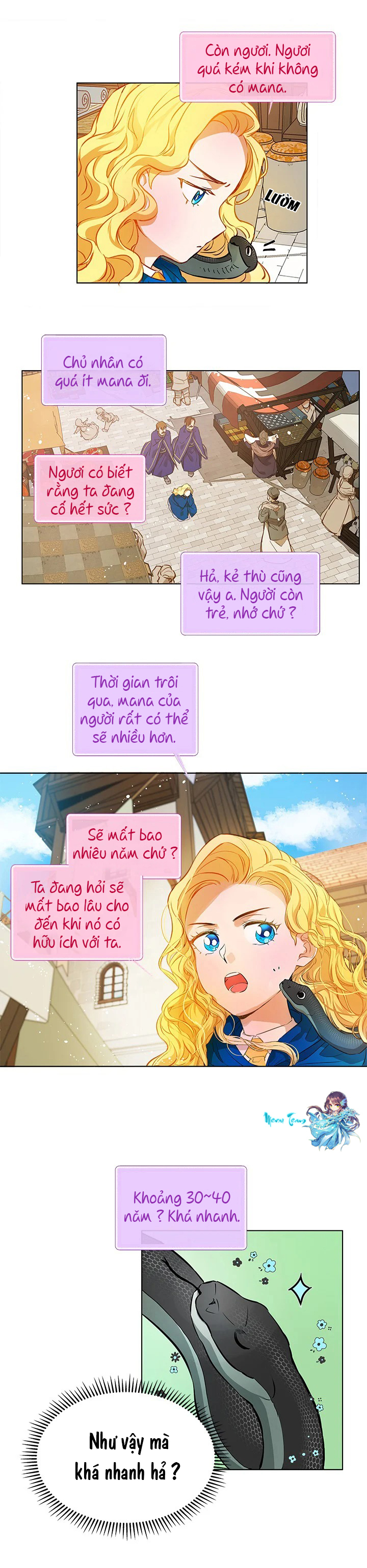 nhà nguyên tố tóc vàng chapter 13 14