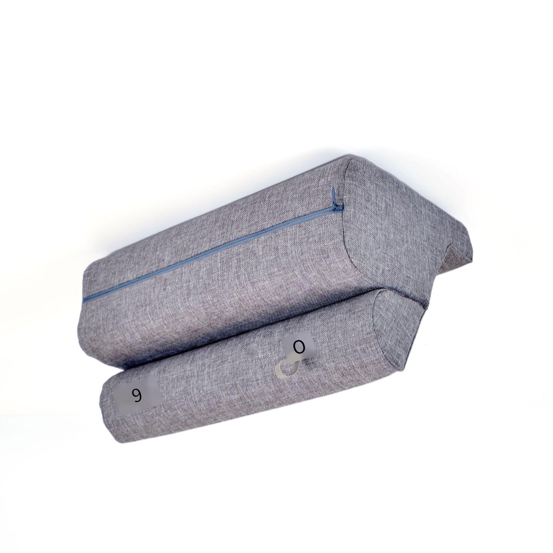 Phong cách mới nhất có thể gập lại lười đọc canvas khung gối khung máy tính bảng gối máy tính bảng điện thoại di động đế đa chức năng gối hình tam giác