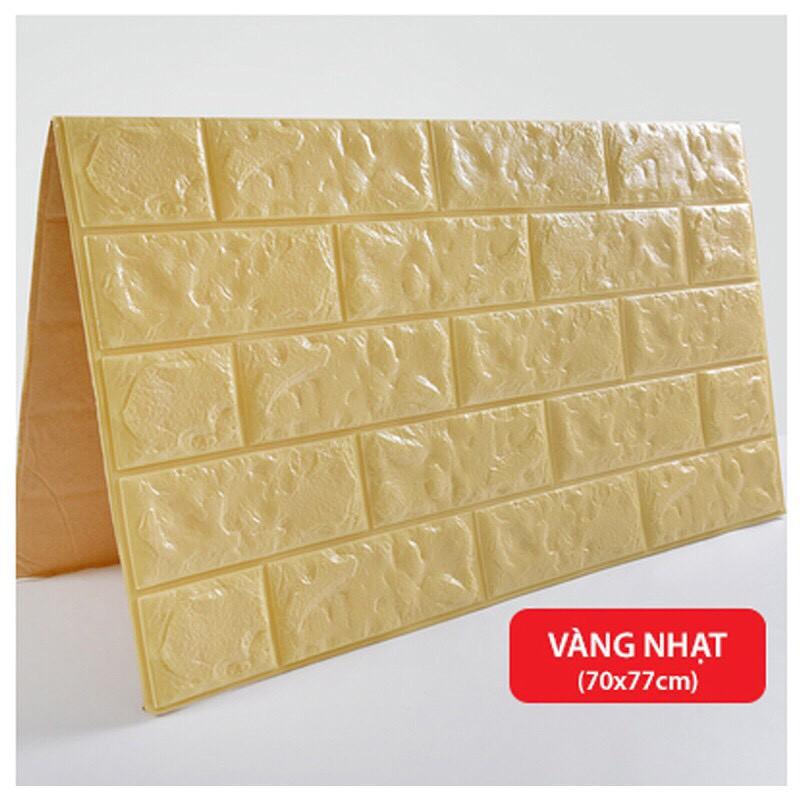 COMBO 10 TẤM - Dán Tường Xốp Giả Gạch Kích Thước 70 X 77