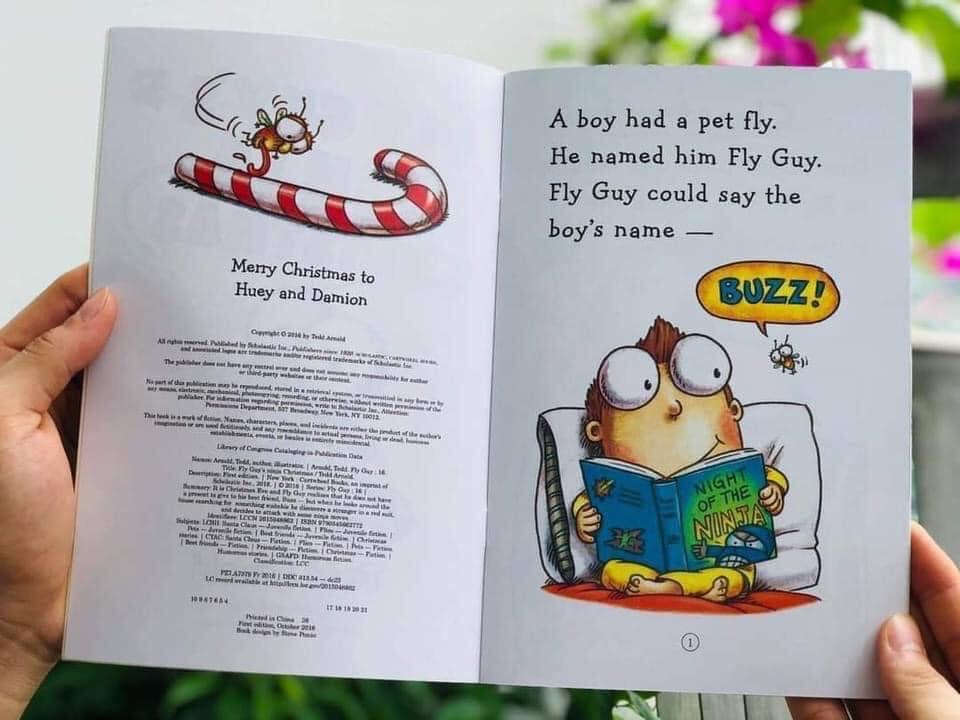 Buzz and Fly Guy - nhập khẩu hộp đựng- 21Q