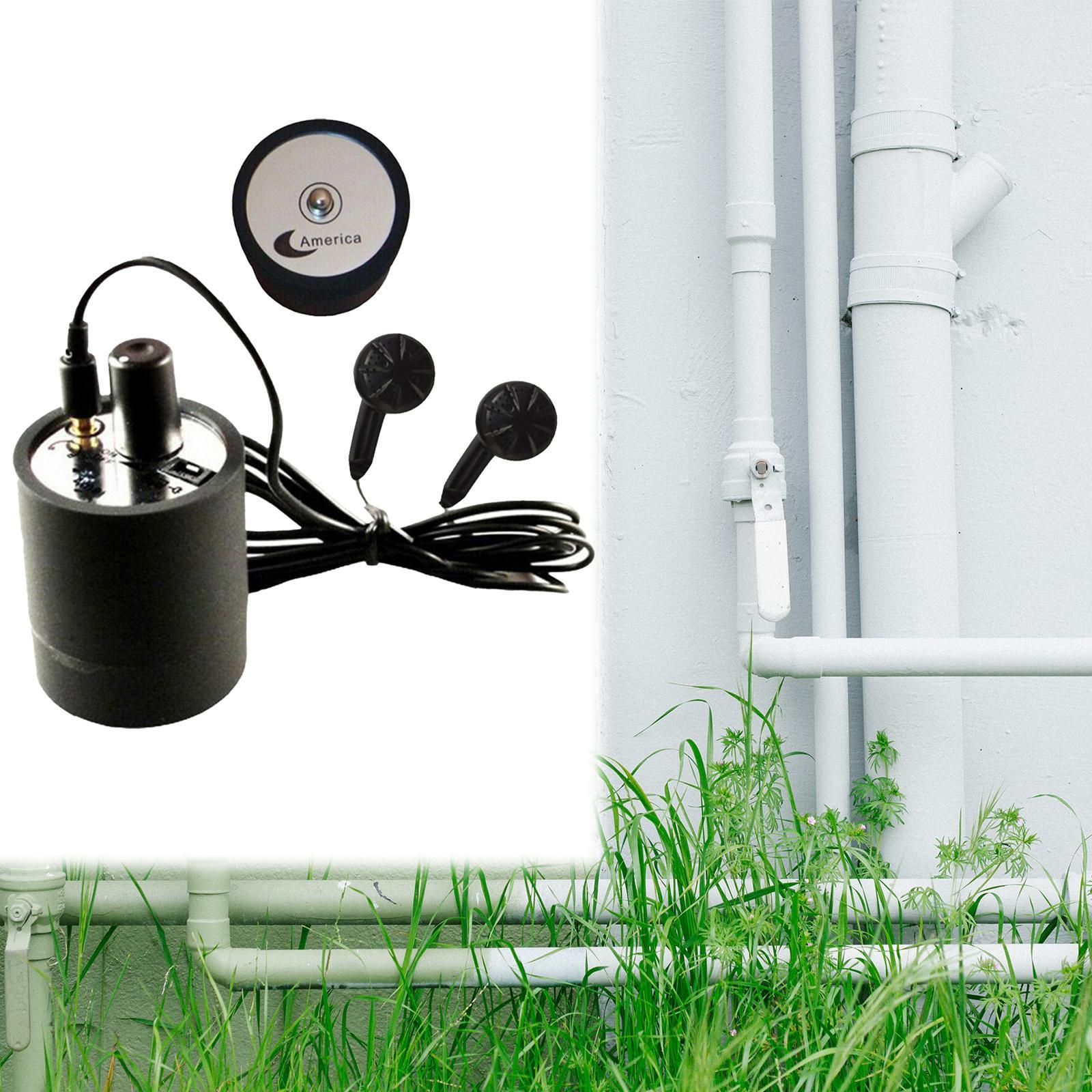 Through Wall Microphone Built in Battery Water Leakage Monitor Tester