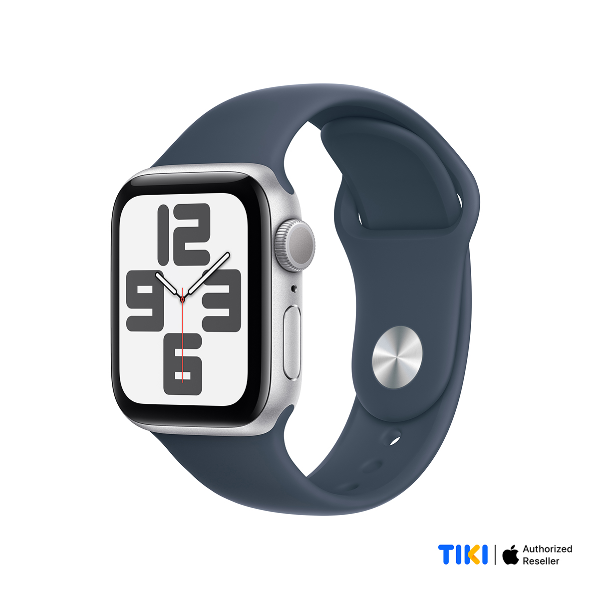 Apple Watch SE 2023 GPS Sport Band (Viền Nhôm, Dây Cao Su)
