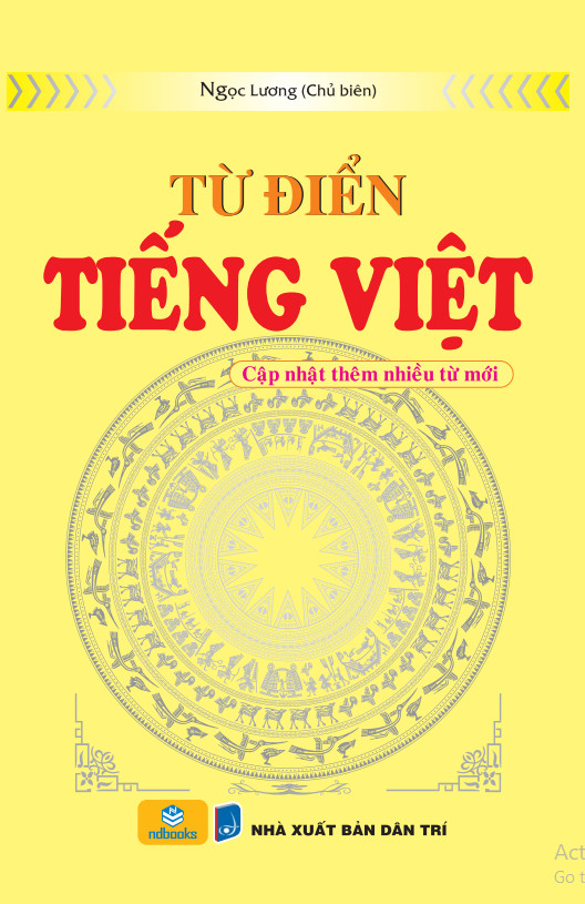 Sách - Từ Điển Tiếng Việt (trống đồng vàng b120) - ndbooks