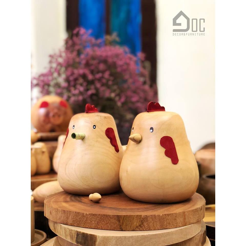 Gà tiết kiệm làm quà tặng, trang trí