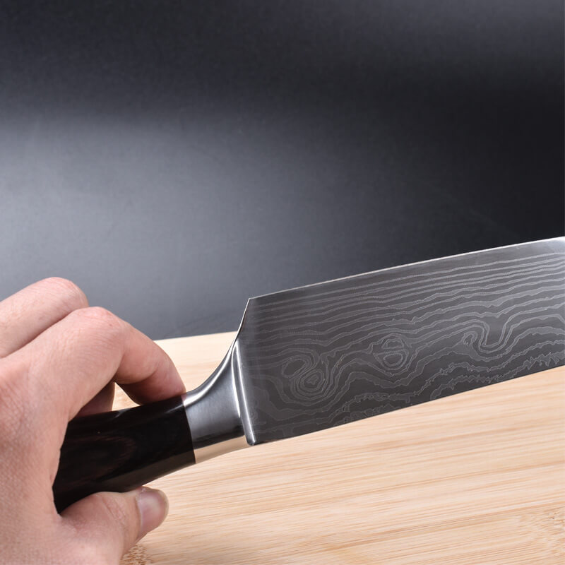 DAO BẾP NHẬT BẢN GYUTO THÉP DAMASCUS MÃ CC3DT119