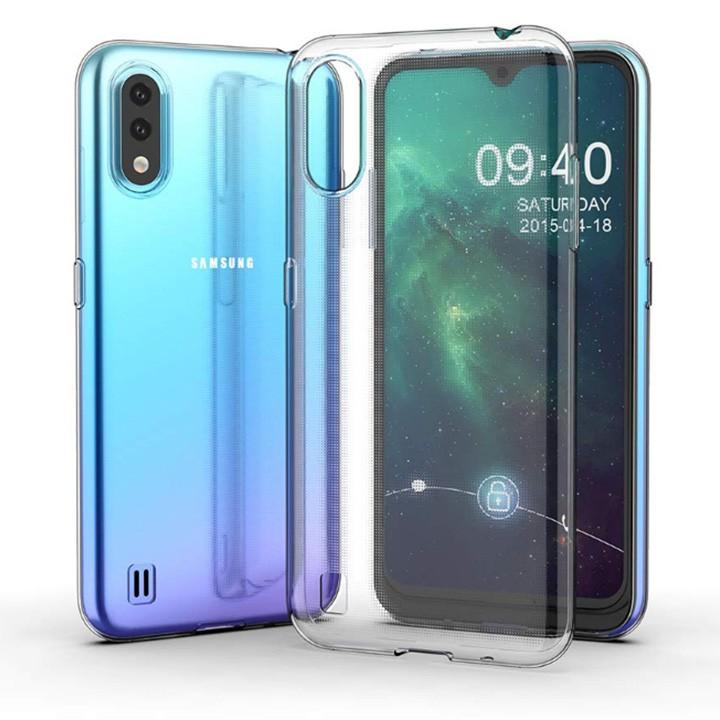 Ốp lưng dẻo silicon trong suốt dành cho SAMSUNG A01