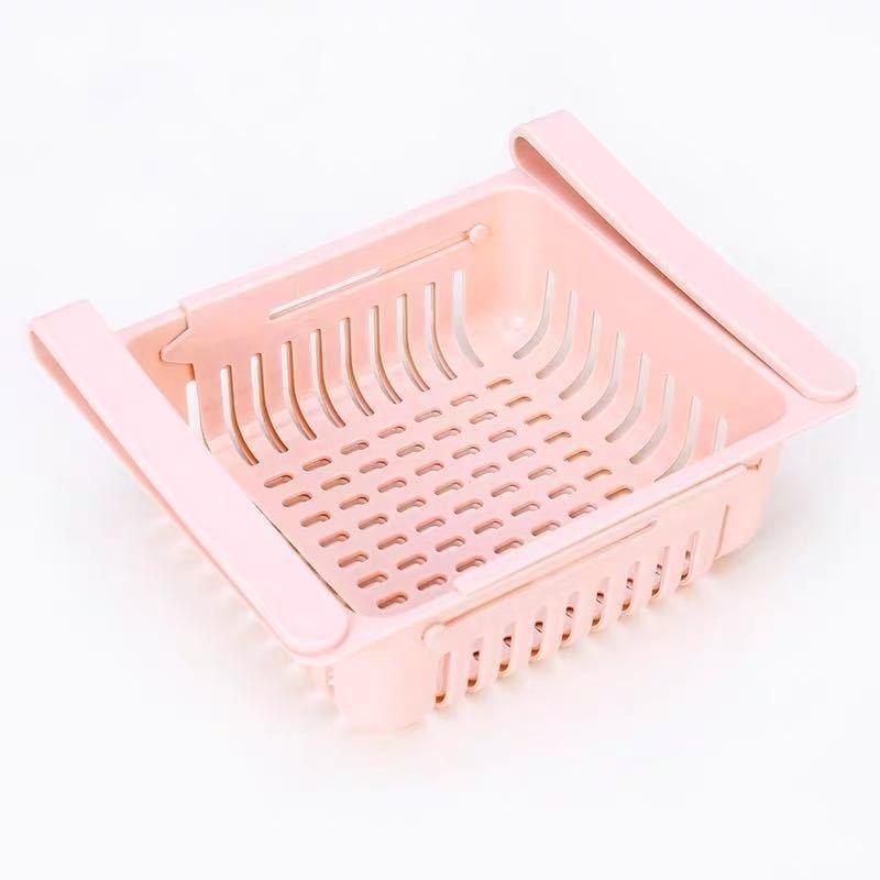 Khay Rổ Kéo Nhựa Đựng Thực Phẩm Trong Tủ Lạnh An Toàn