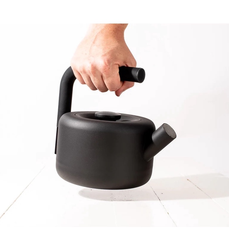 Ấm pha trà và cà phê Fellow Clyde Stovetop Tea Kettle - 1.7L - Matte Black