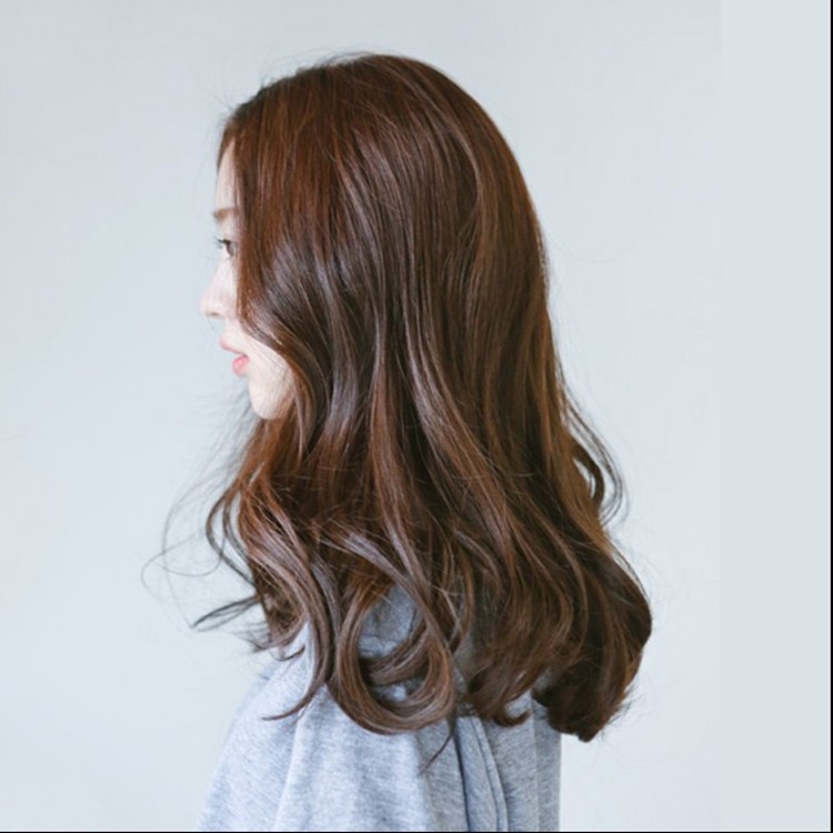 Tóc giả nữ tơ nhân tạo tương đối giống hình 90% TG8805