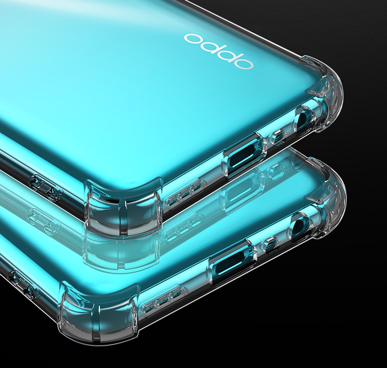 Ốp lưng Silicone dẻo trong chống sốc cho OPPO A72 - Hàng Cao Cấp