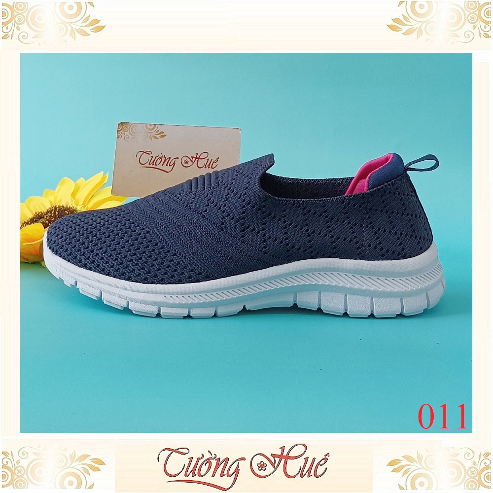 Giày Thể Thao Nữ Không Dây Siêu Nhẹ - 011