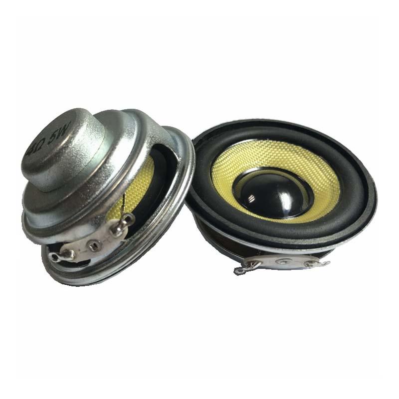 Tenghong 2pcs 2 inch 50mm 4 ohm 8 ohm 5W Loa đầy đủ đơn vị Bluetooth Sound Loa tròn sợi thủy tinh Neodymium Màu từ tính: 4ohm