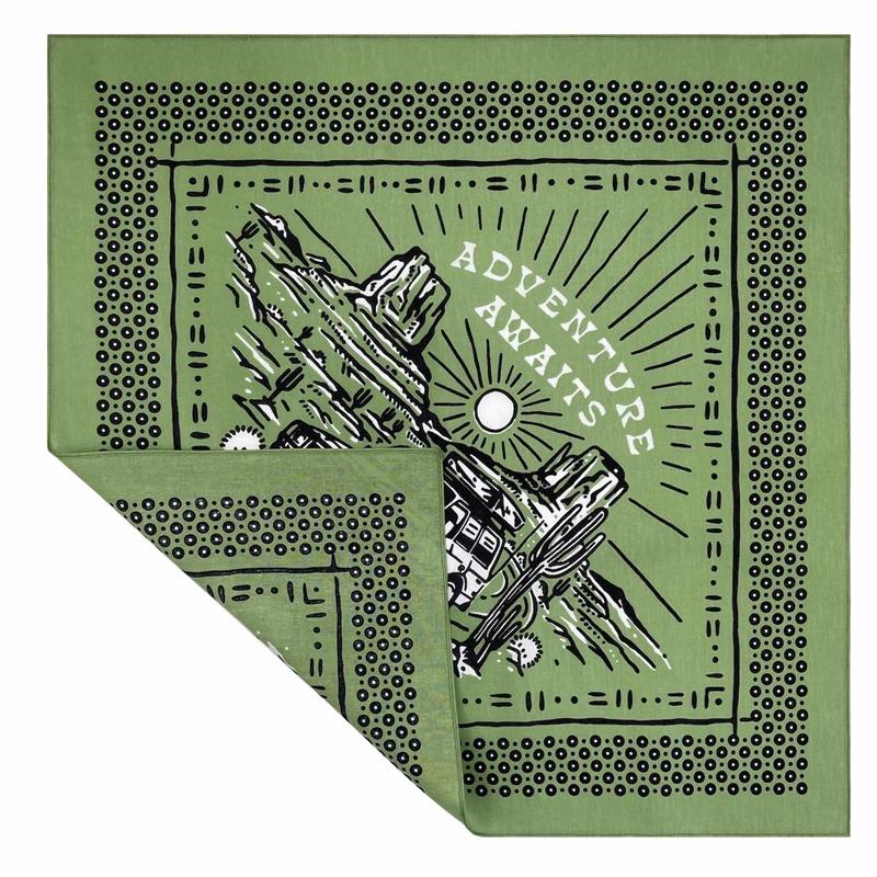 Khăn bandana ô tô cá tính - Khăn đội đầu vintage đẹp