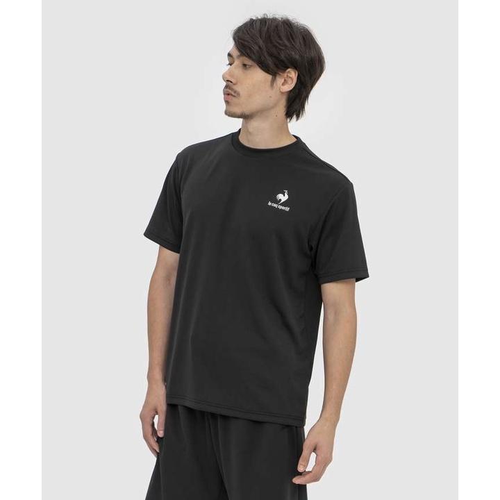 Áo T-Shirt le coq sportif nam - QMMTJA30-BLK