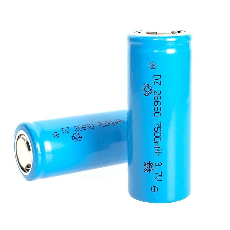 Pin sạc Lithium 26650 3.7V Dung lượng Cao 7500mAh