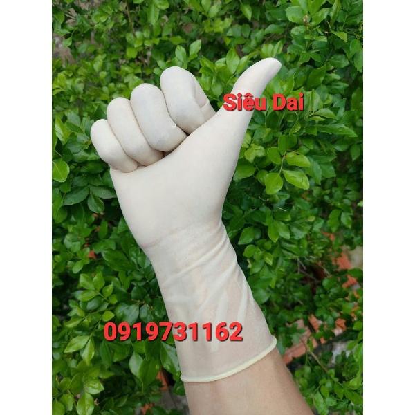 Găng Tay Cổ Cao, Siêu Dai. Sử Dụng Được Nhiều Lần. Găng Tay Chế Biến Thủy Sản