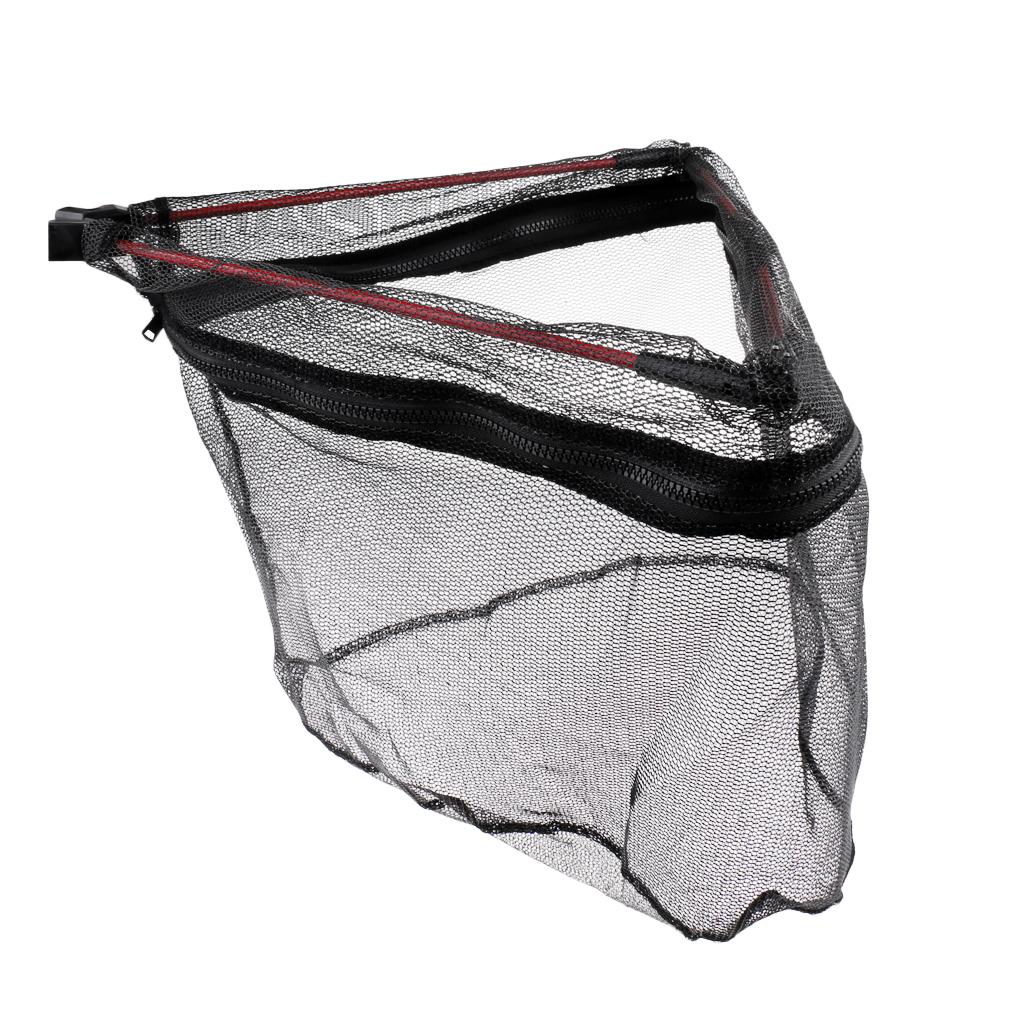 Resin Frame Foldable Nylon Shrimp   Net Carp Fishing Landing Net Head