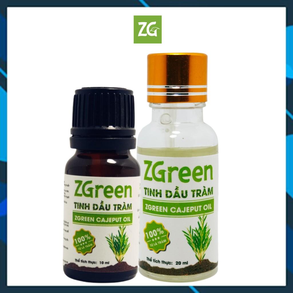 Tinh dầu Tràm ZGreen Có kiểm định an toàn cho bé Dung tích 10ml 20ml