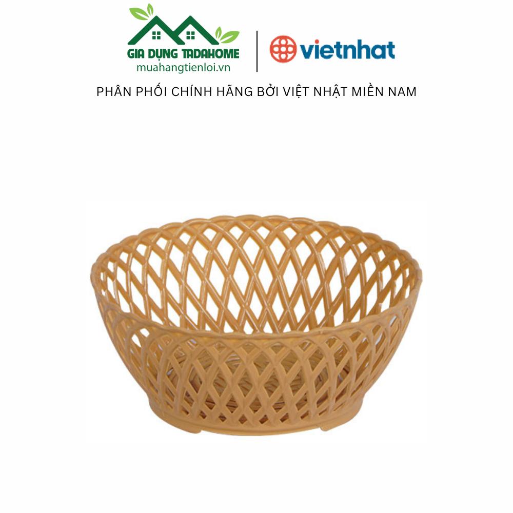 RỔ NHỰA GIẢ ĐAN MÂY VIỆT NHẬT 3345 3285 3286 3287 RỔ MÂY, RỔ ĐAN MÂY ĐA NĂNG, ĐỰNG RAU CỦ QUẢ - TADAHOME