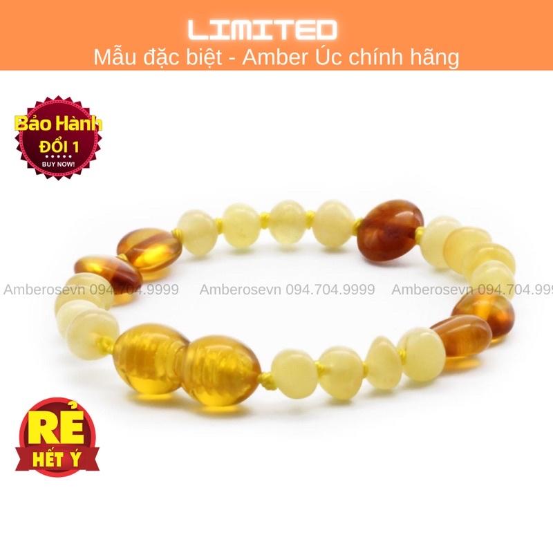 Bộ vòng Amber Úc mẫu Limited cho bé 0-10 tuổi VCABDBs1