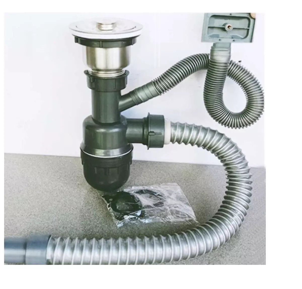 Bộ xả chậu rửa chén inox 304, hàng đẹp giá rẻ.