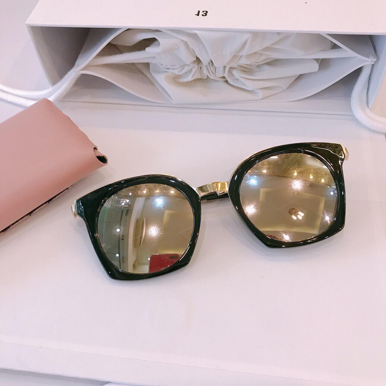 Kính râm Mắt vuông thời trang retro cao cấp