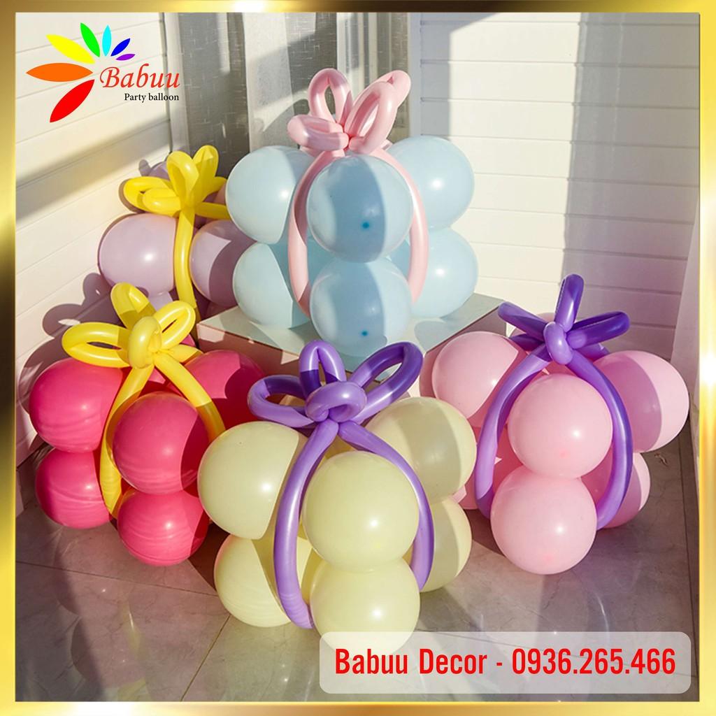 Hộp quà bóng trang trí sinh nhật sáng tạo