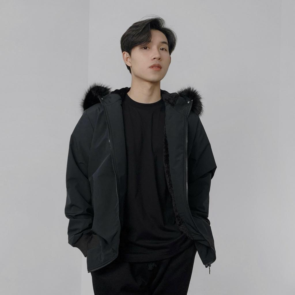 Áo khoác lót lông Fur Jacket, Áo Khoác KaKi Nam Nữ Unisex Trẻ Trung JACK LANE