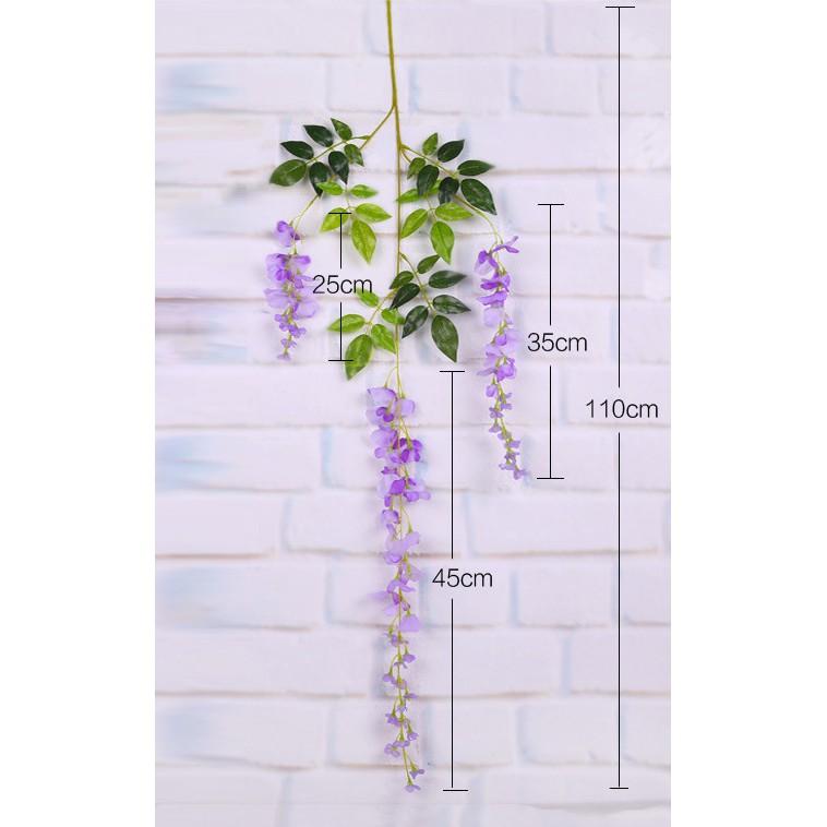 HOA TỬ ĐẰNG GIẢ CHIỀU DÀI 1 CÀNH 110cm