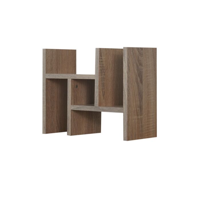 SB Furniture, Looms, Cece Multi-Purpose Shelf, Solid Oak Color, W35XD15XH28 cm.