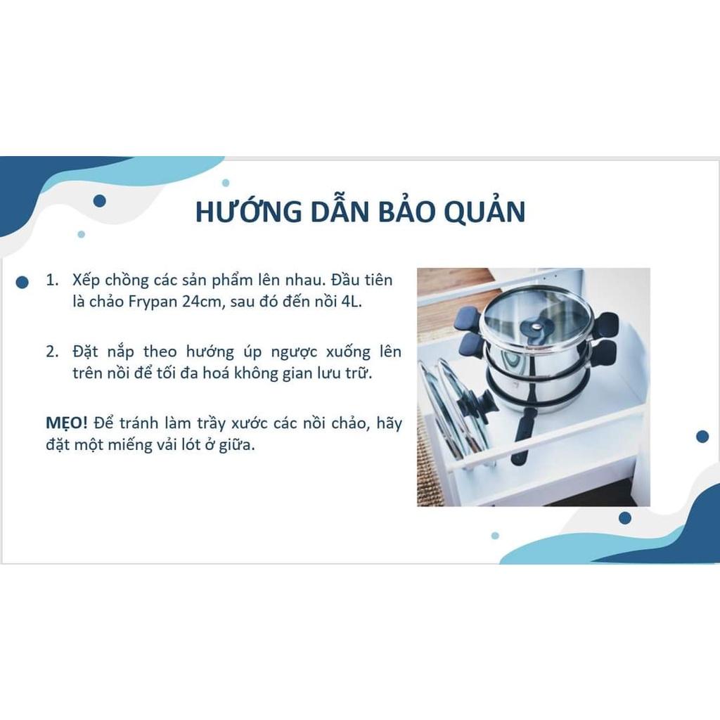 Nồi Tupperware Universal Cookware Stock Pot 4L