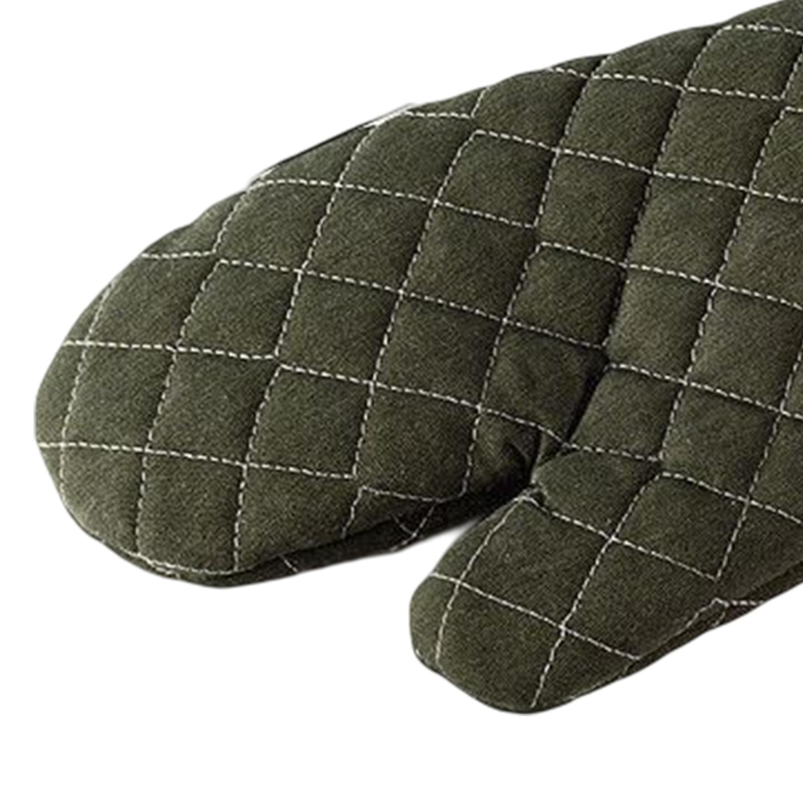 Insulation Oven Mitts Washable Cooking Gloves for Baking Kitchen Barbecue
