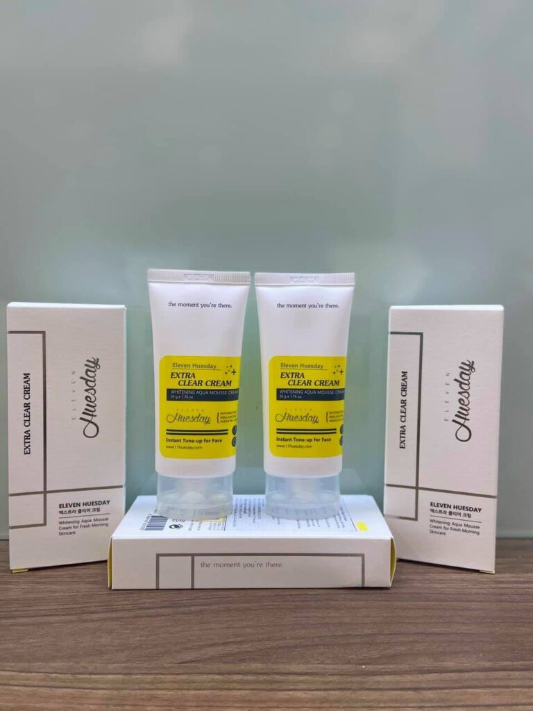 Kem làm trắng da chuyên sâu Extra Clear Cream Huesday