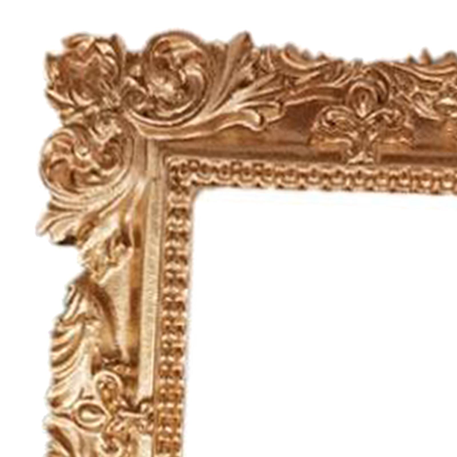 2xVintage Photo Frame Carved Lace Resin Mini Photo Frame Photo Props Square