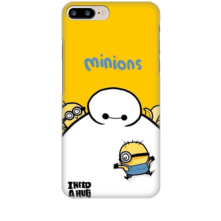 Ốp lưng dành cho điện thoại IPHONE 7 PLUS hinh Big Hero Minions