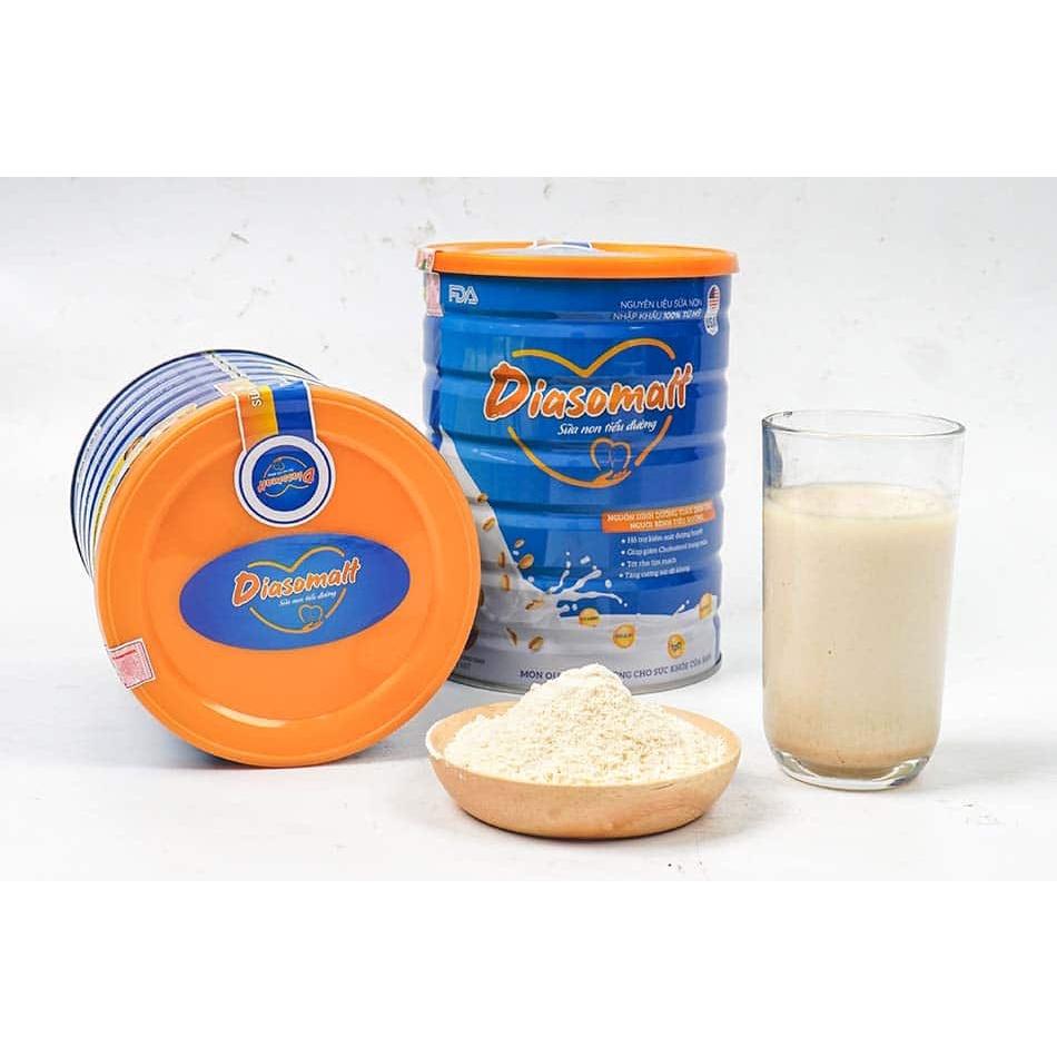 Sữa non tiểu đường Diasomalt 850g - Dinh dưỡng cho người tiểu đường - Ổn định đường huyết