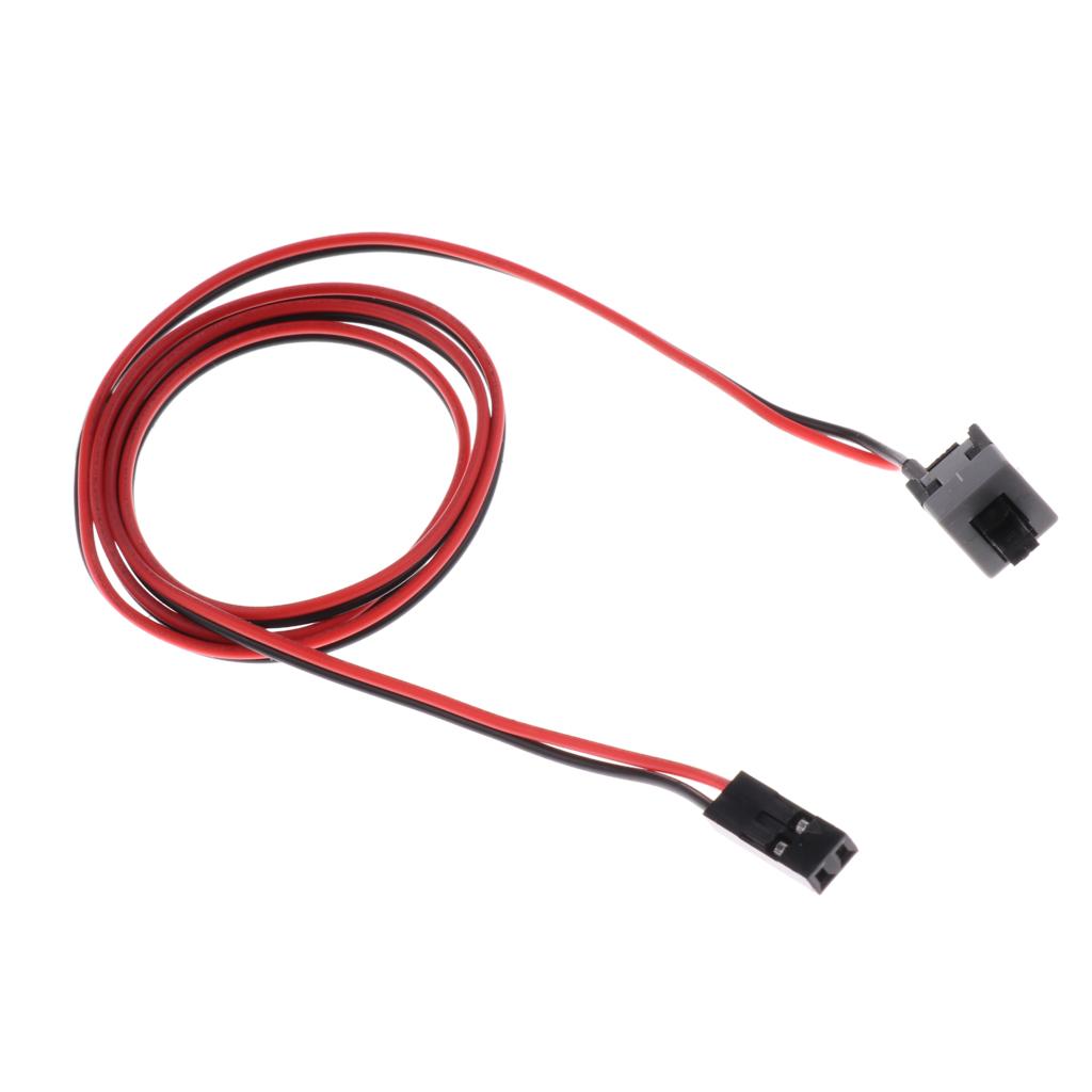 5Pcs Computer Case Power Supply Reset Switch ATX Cable For Motherboard