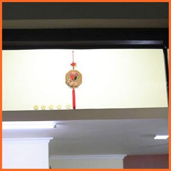 Gương Bát quái Thập Nhị Địa Chi  tặng kèm bột ngũ vị, văn khấn - thờ cúng